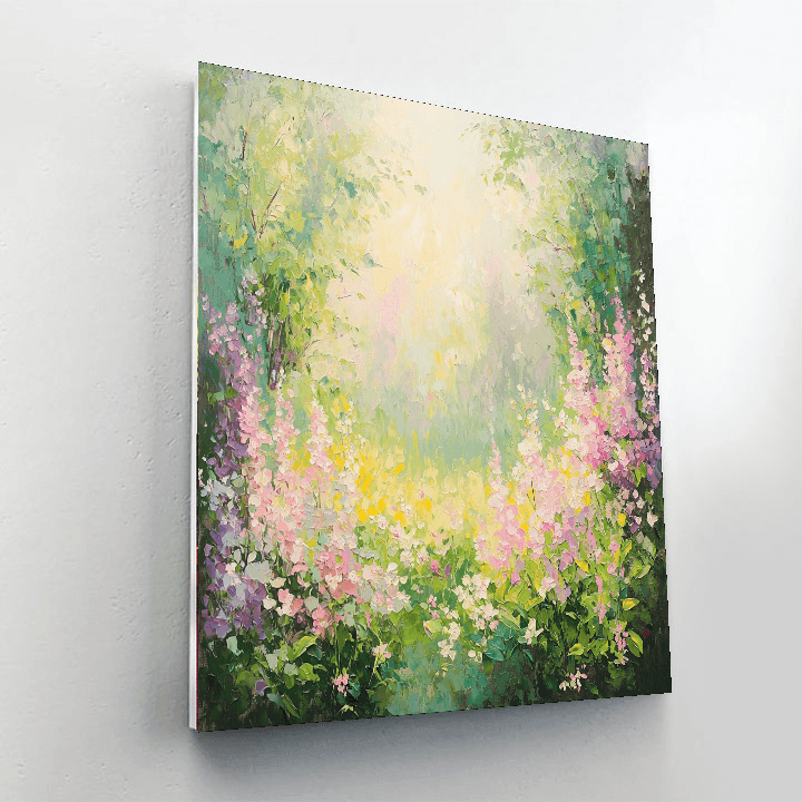 Claude Monet Inspired Blooming Beauty  Paint By Numbers