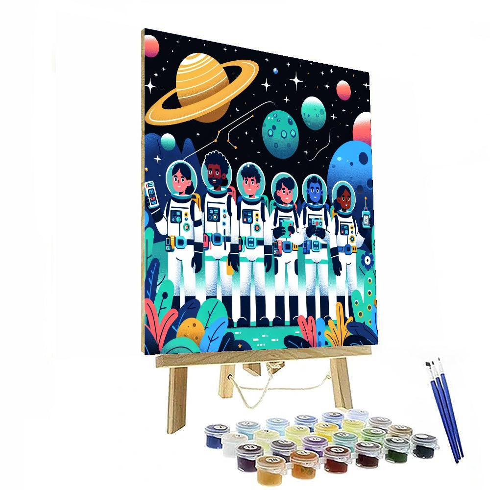 Space Rangers Exploration Paint By Number