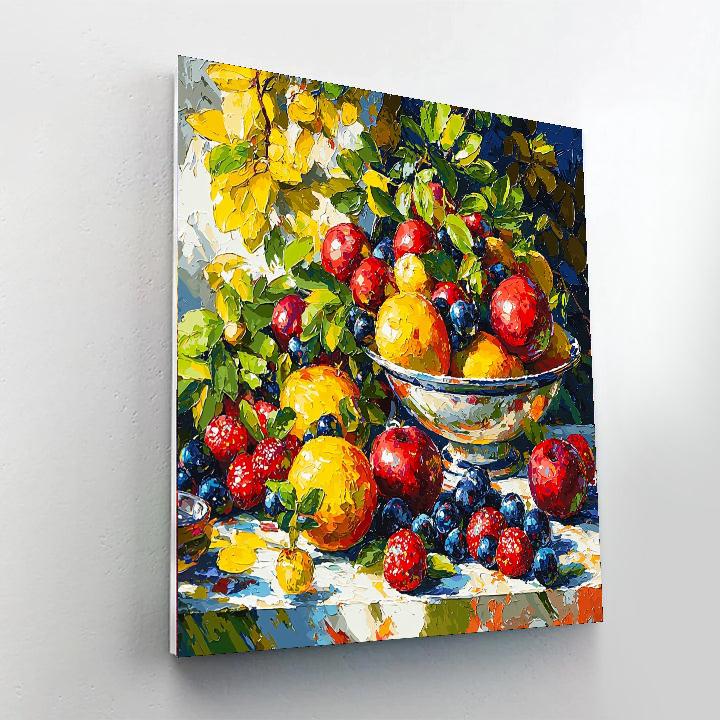 Paul Cézanne Inspired Fruits Of The Earth Harmony  Painting By Numbers Kit