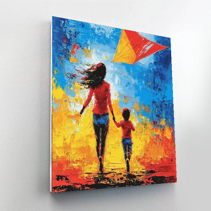Together We Soar Painting Number Kit