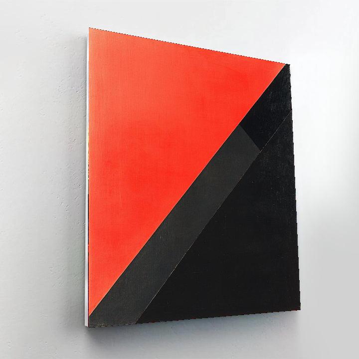 Kazimir Malevich Inspired Dichotomy Of Forms  Numbered Painting Kits