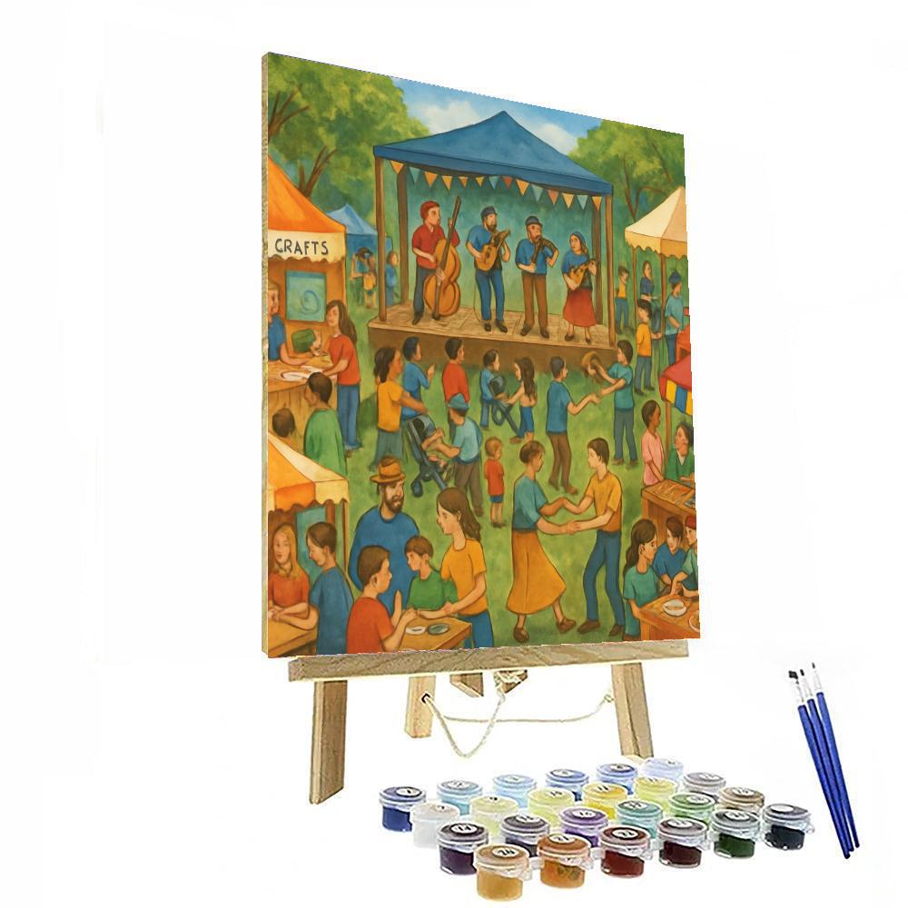 Albuquerque Folk Festival Numbered Painting Kits