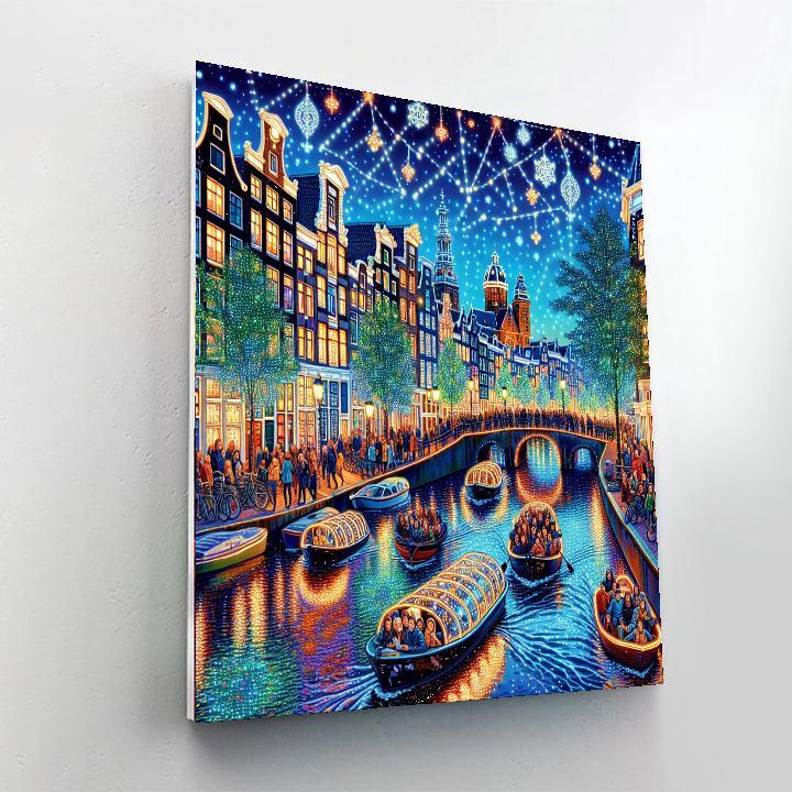 Festival Of The Lights - Amsterdam, Netherlands Paint By Number