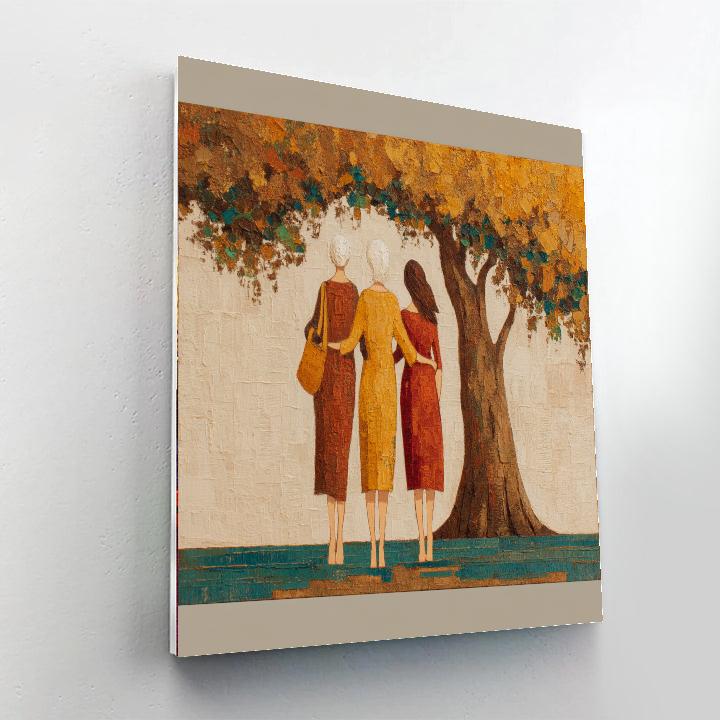 Generations Of Wisdom Painting Number Kit