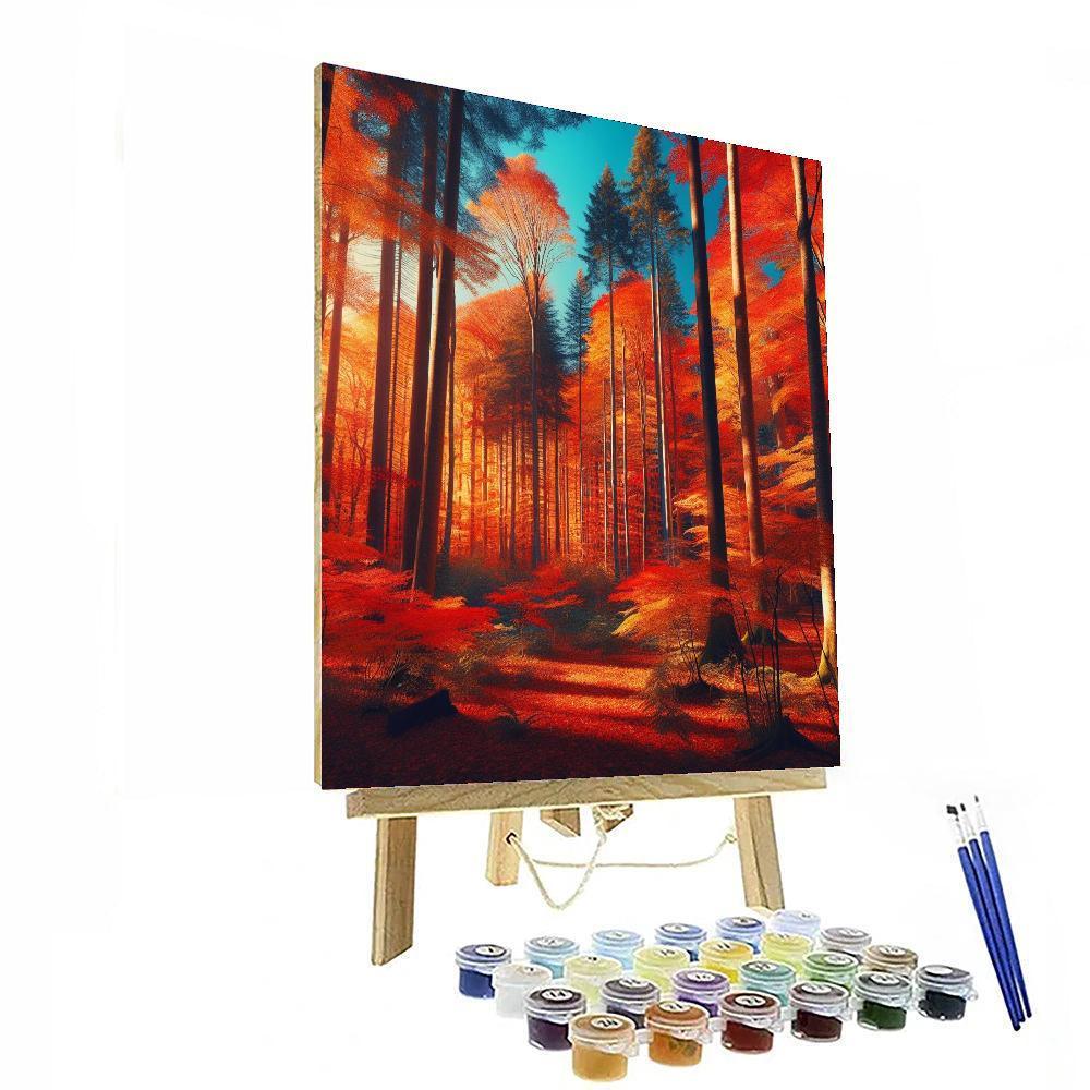 Autumnal Glory Paint By Numbers Kits