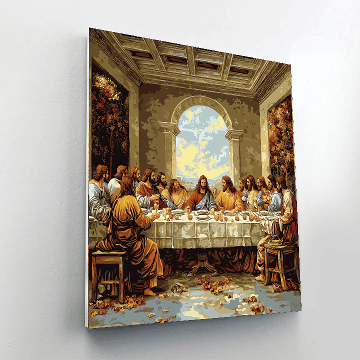 Leonardo Da Vinci Inspired Historical Triumph  Paint By Numbers Art