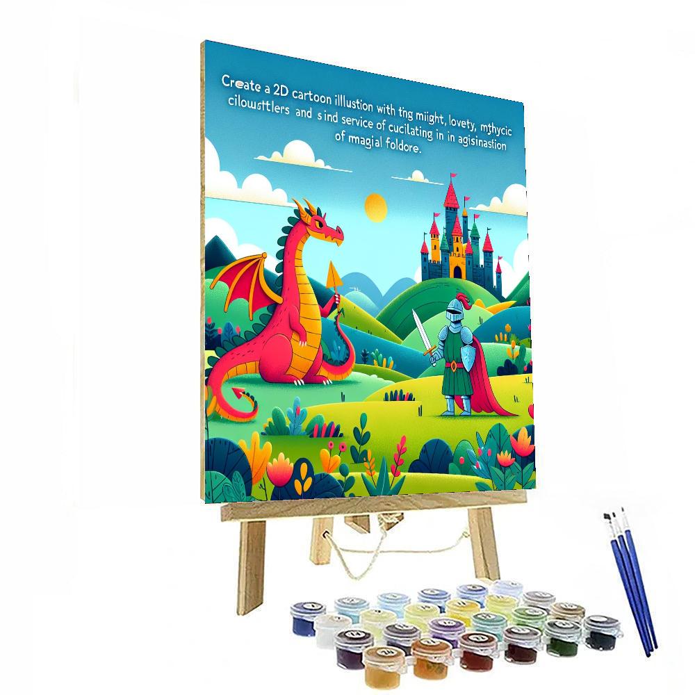Folk Tales And Legends Paint By Numbers