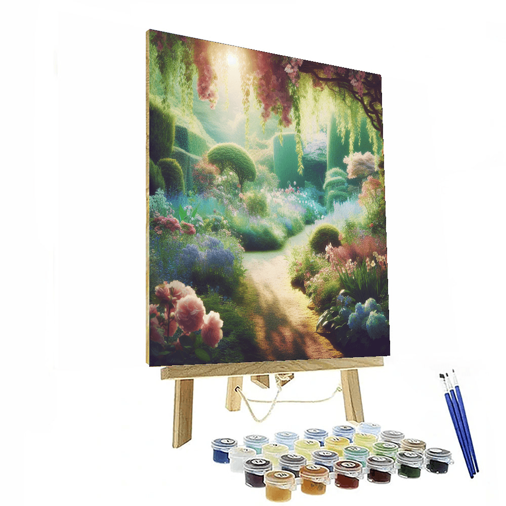 Peaceful Garden Path - DIY Painting By Numbers Kit – Artistry Rack