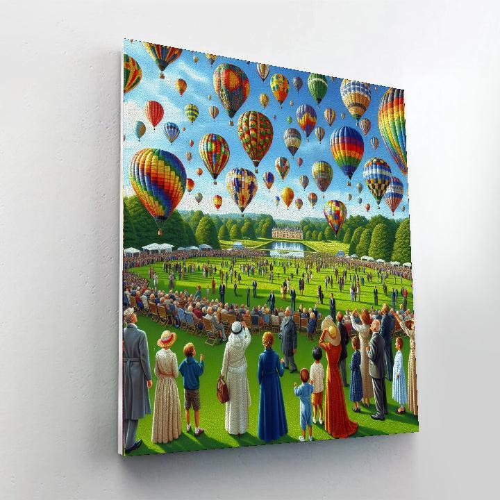 Bristol Balloon Fiesta - England DIY Paint By Numbers