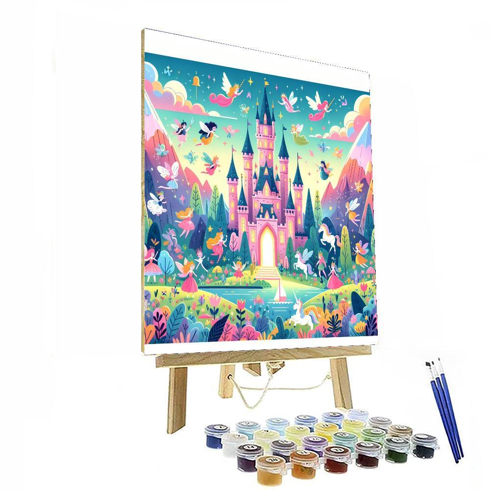 Fanciful Fairytale Realm Painting By Numbers Kit