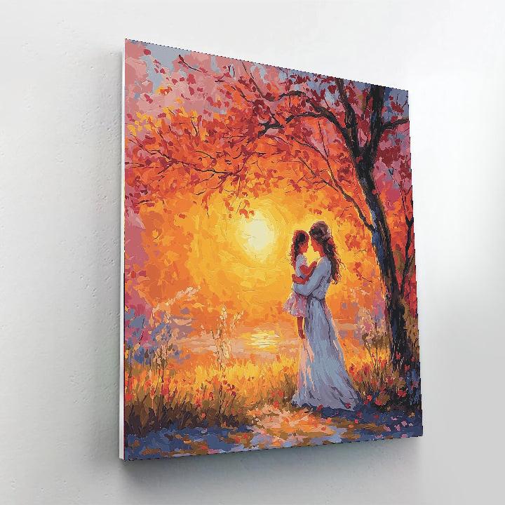 Sunlit Hugs DIY Paint By Numbers