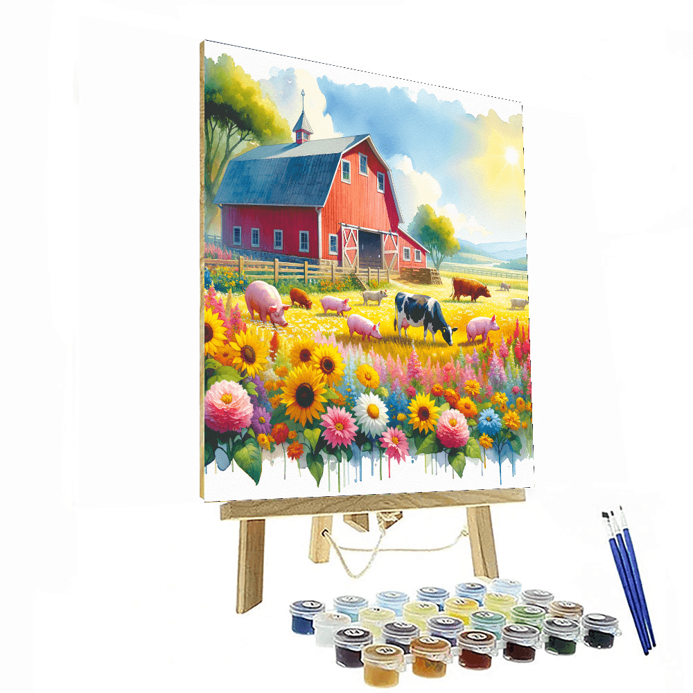 Sunny Farm Life Paint By Numbers Kits