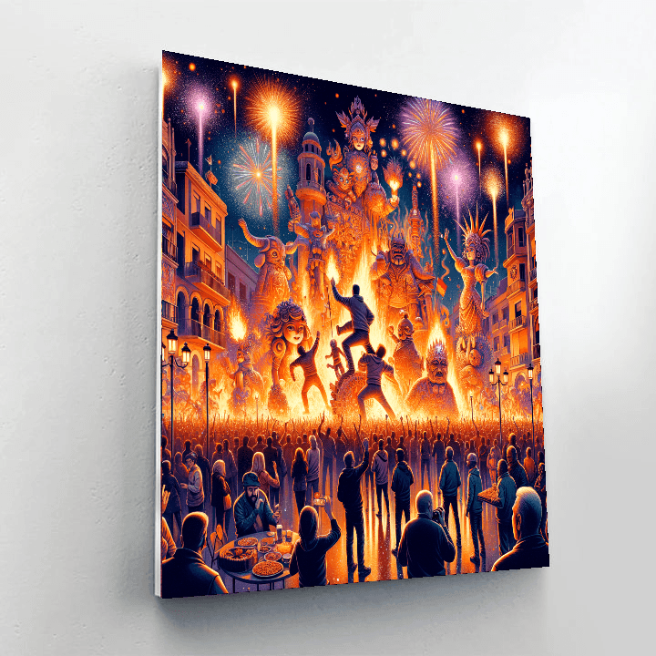 Fallas - Valencia DIY Paint By Numbers