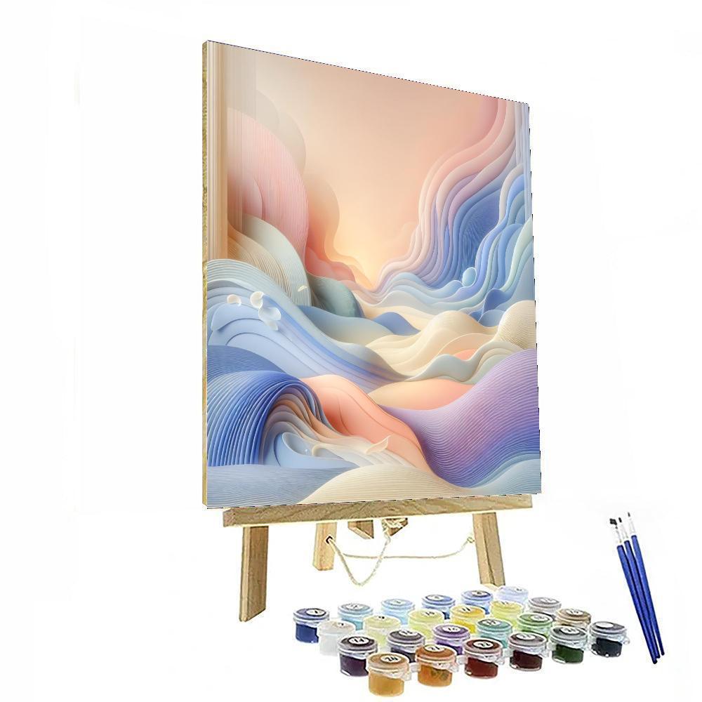 Pastel Dreamland Paint By Color