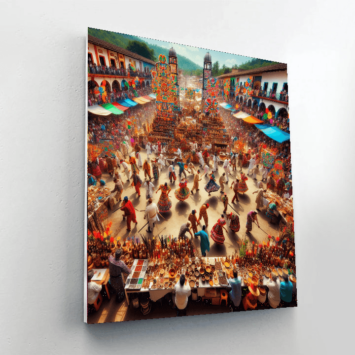 Vanilla Festival DIY Paint By Numbers