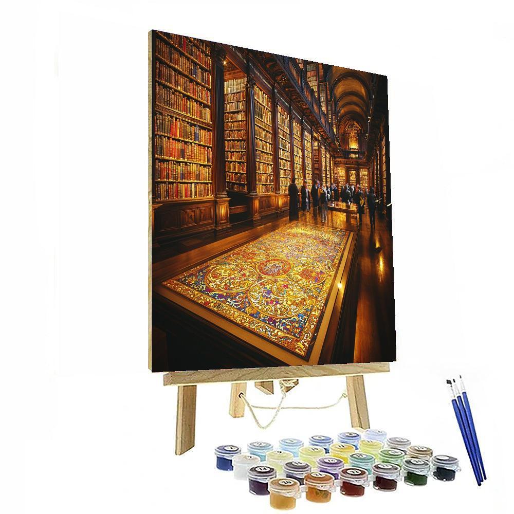 The Book Of Kells Painting Number Kit