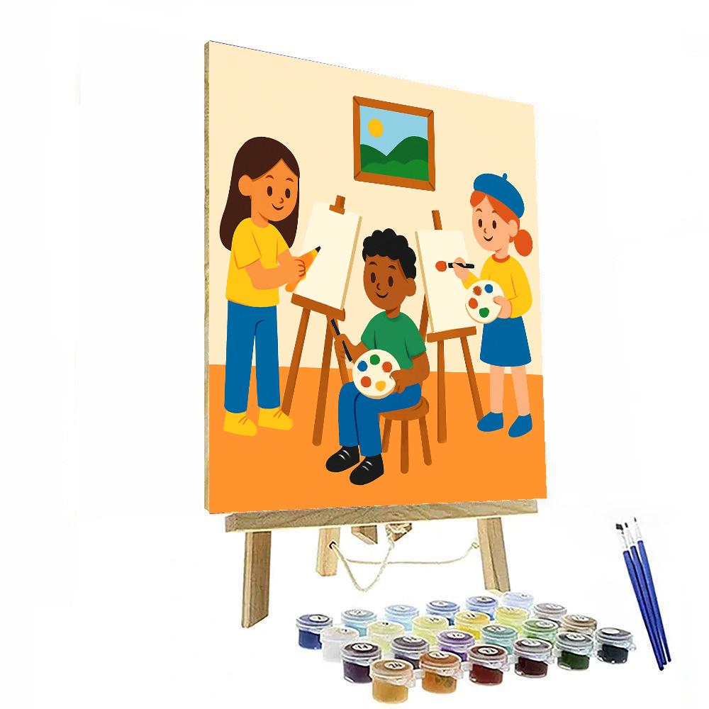 Artistic Journey Paint By Numbers Art