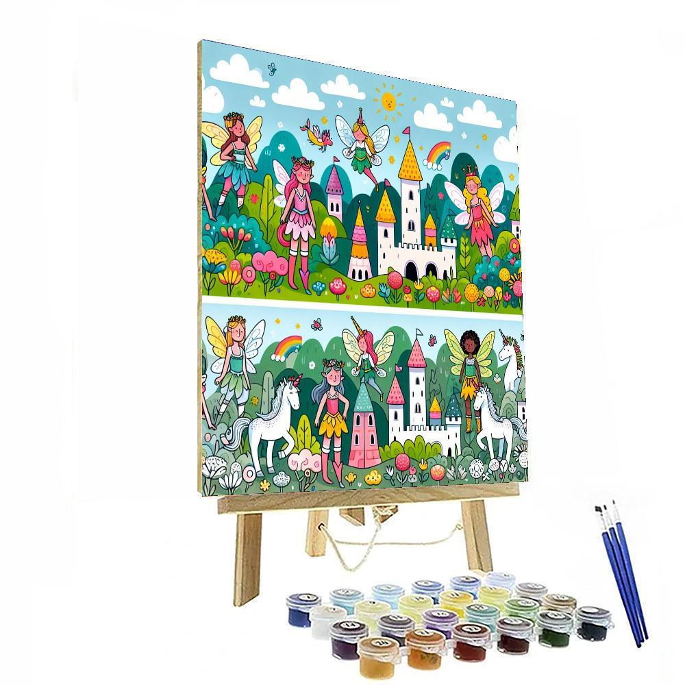 Adventure In The Fairy Kingdom Paint By Numbers