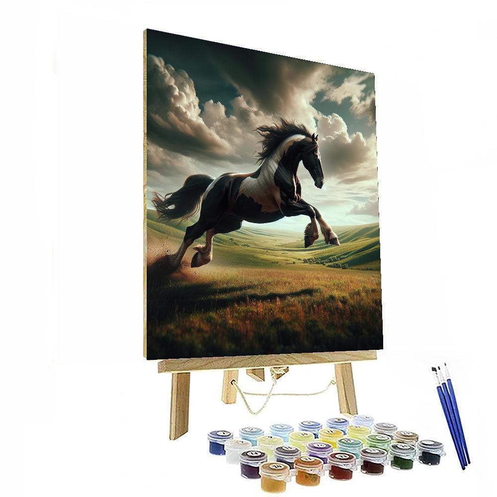 Majestic Horse Haven Paint By Number