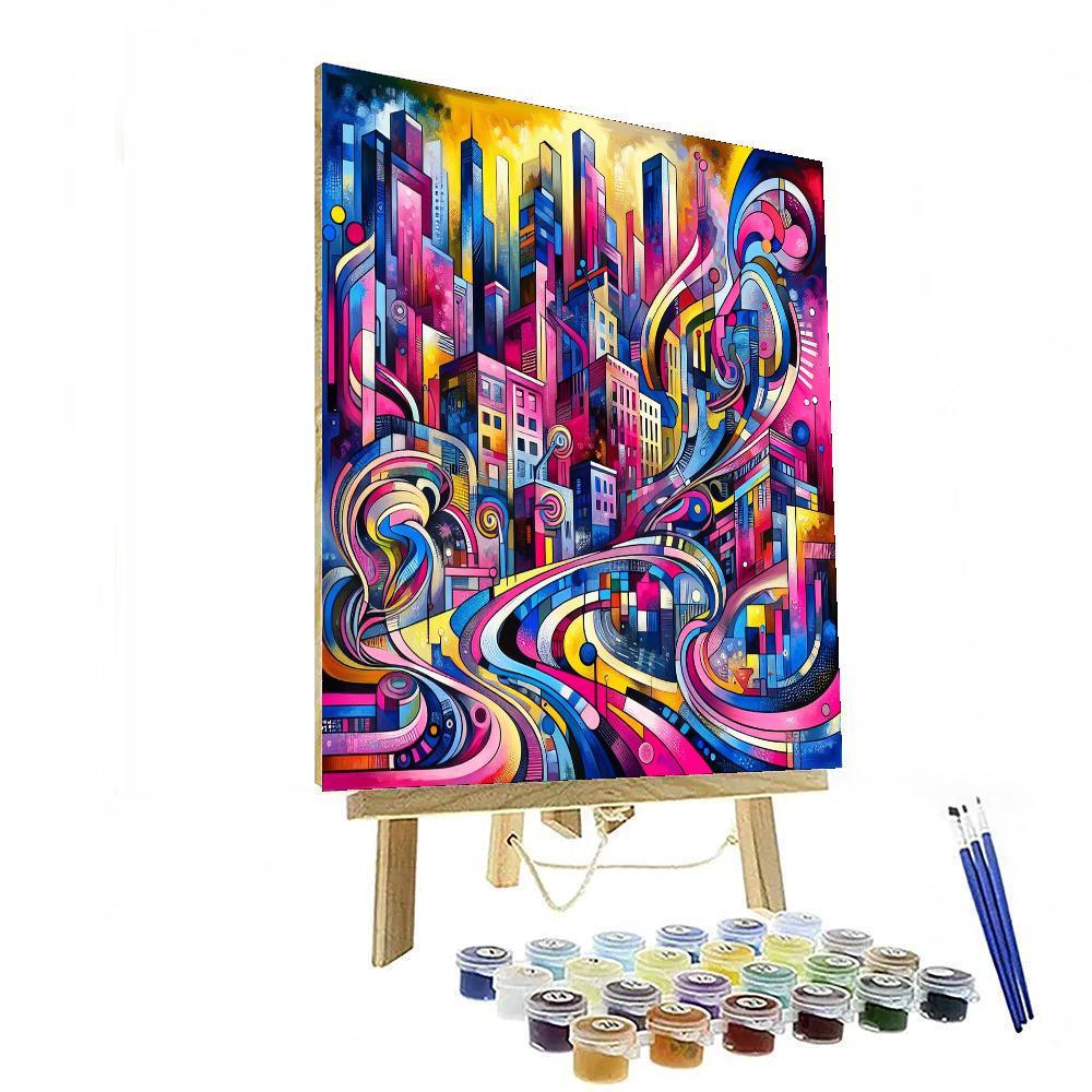 Eclectic Urban Dream Paint By Color