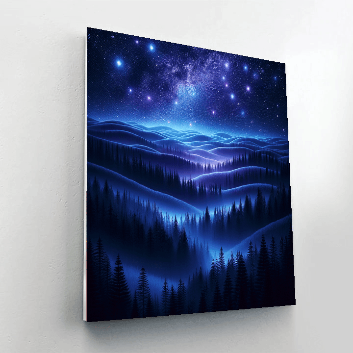 Celestial Forest Glow DIY Paint By Numbers