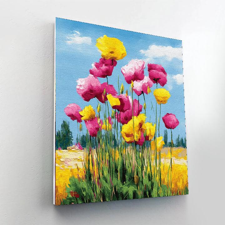 Spring’s Tender Bloom Numbered Painting Kits