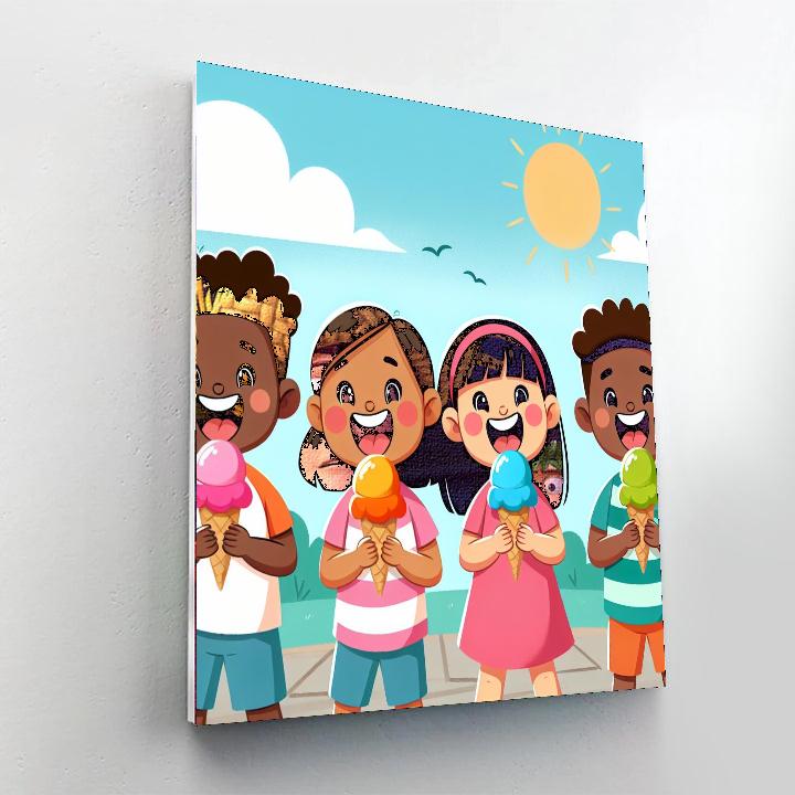 Ice Cream Delight Paint By Color