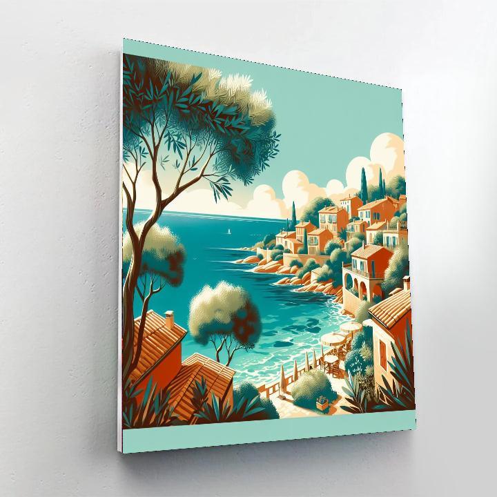 Mediterranean Breeze Paint By Numbers Kits