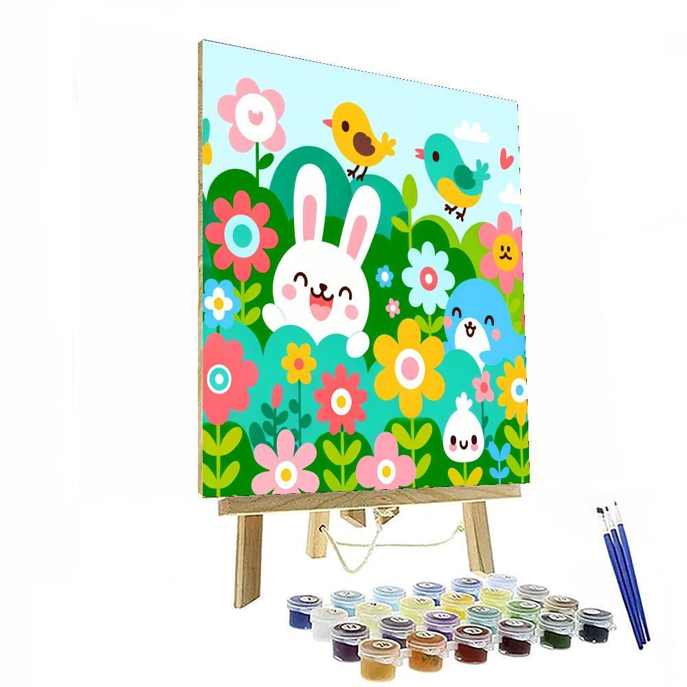 Magic Garden Frolic Numbered Painting Kits
