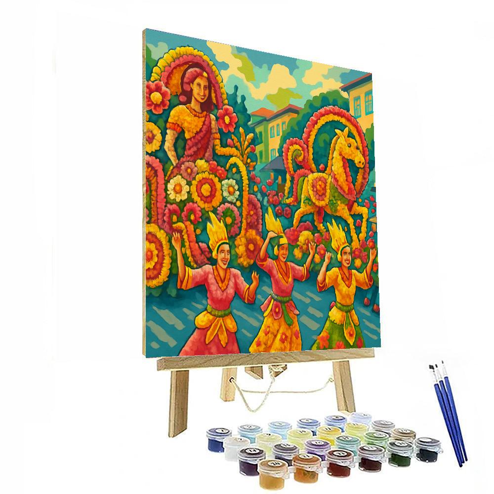 Panagbenga Festival - Baguio, Philippines Painting Number Kit