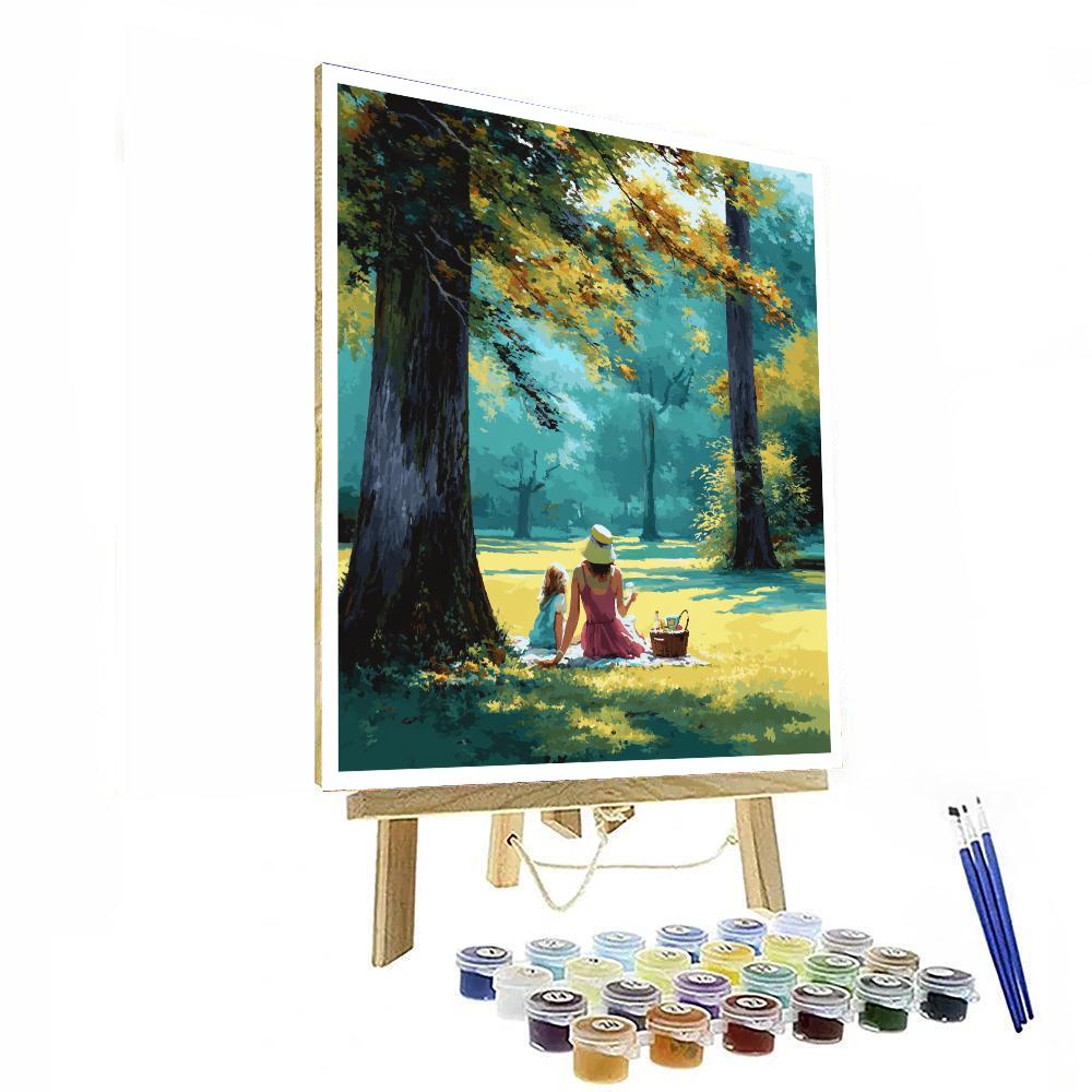 Sunlit Serenity DIY Paint By Numbers