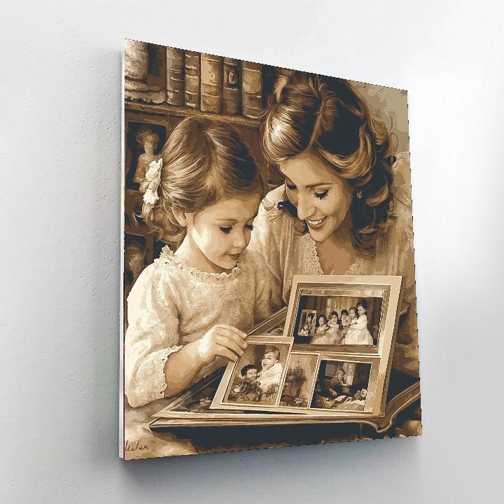 Cherished Moments In Time DIY Paint By Numbers