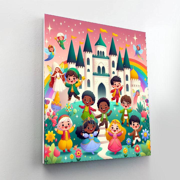 Joyful Fairytale Kingdom Paint By Number
