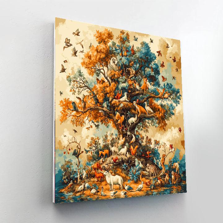 Hieronymus Bosch Inspired Wild Wonder  Paint By Number