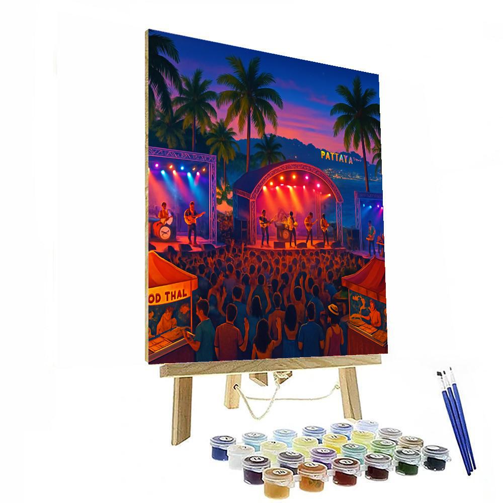 Pattaya International Music Festival - Pattaya, Thailand DIY Paint By Numbers