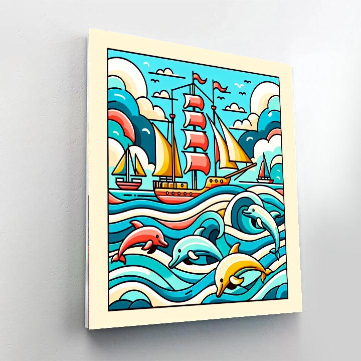 Ocean Voyagers Paint By Numbers Kits