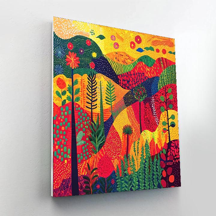 Frida Kahlo Inspired Dreamweaver's Tapestry  Painting By Numbers Kit