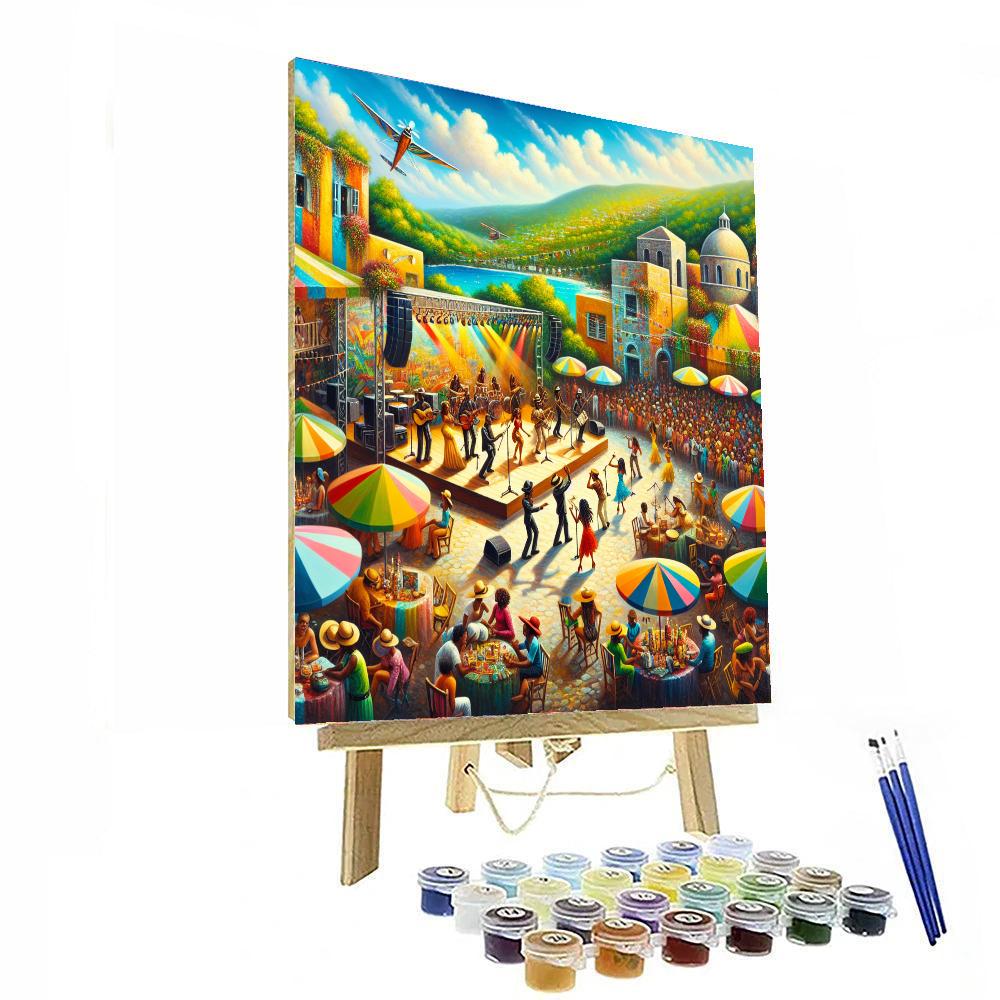 International Festival Of The Arts - Antigua And Barbuda Numbered Painting Kits