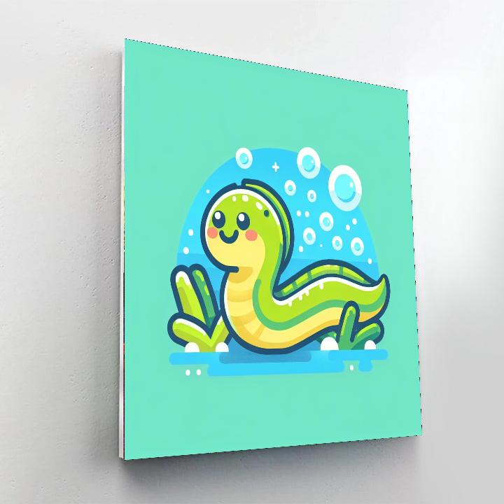 Exciting Eel Paint By Number