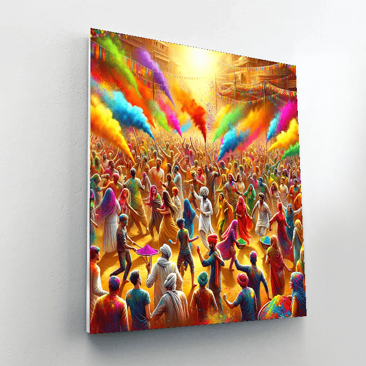 Festival Of Colors Harmony Painting By Numbers Kit