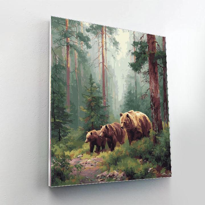 Mama Bear’s Tender Care Numbered Painting Kits