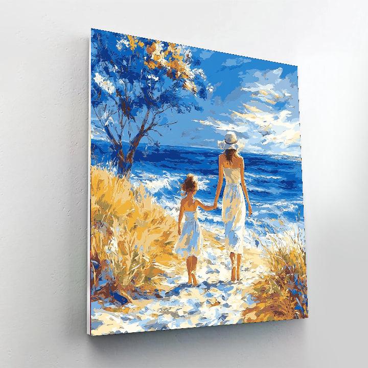 Day At The Seaside Paint By Numbers Kits