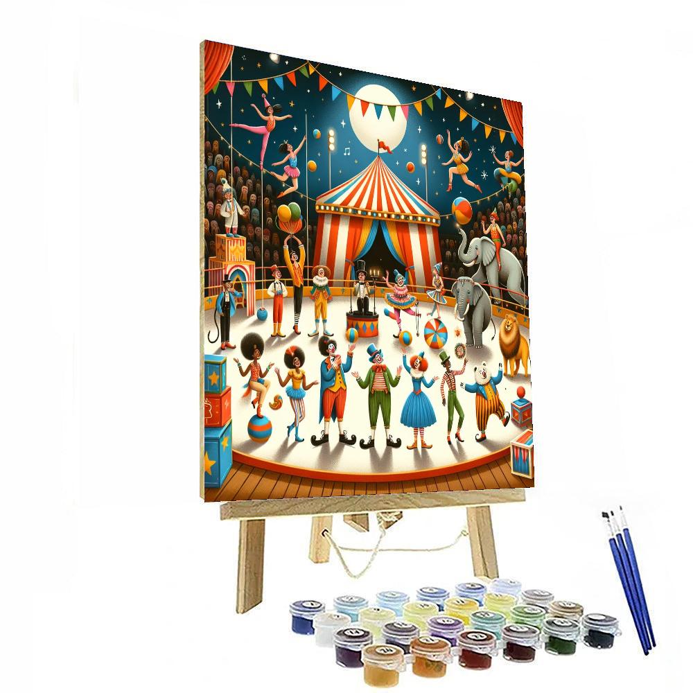 Enchanted Circus Dreams Numbered Painting Kits