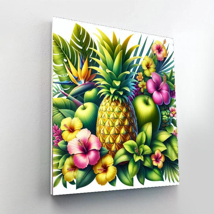 Pineapple Paradise Paint By Numbers Kits
