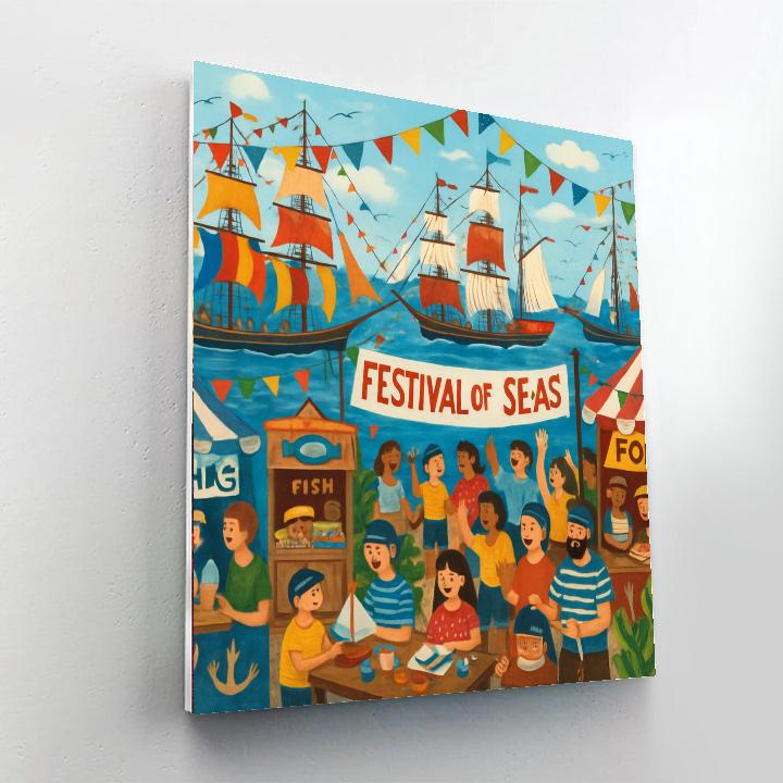 Festival Of The Seas Paint By Number