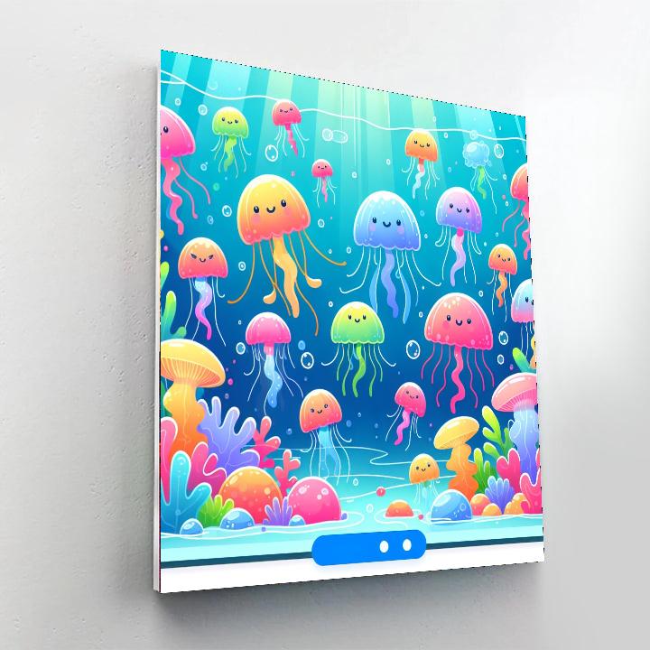 Jolly Jellies Paint By Numbers Art