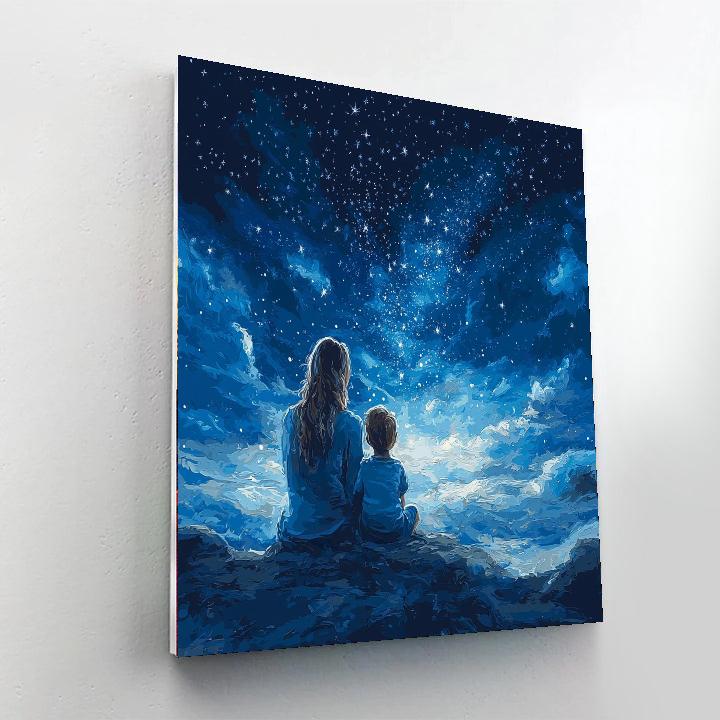 Night Of Shared Dreams Number Painting