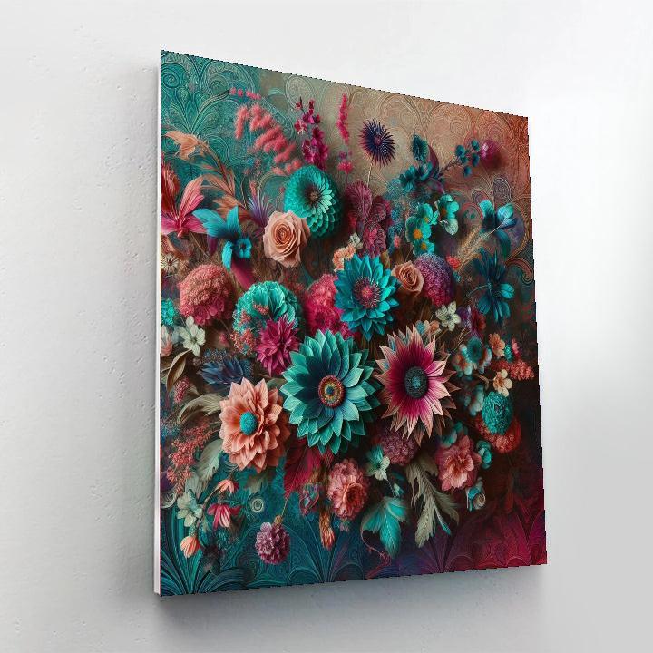 Floral Bohemian Bliss Paint By Numbers Kits
