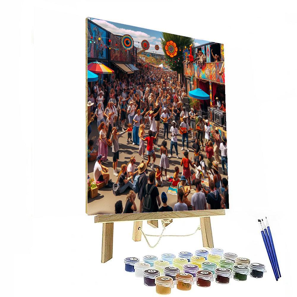 Festival De La Musique Painting By Numbers Kit