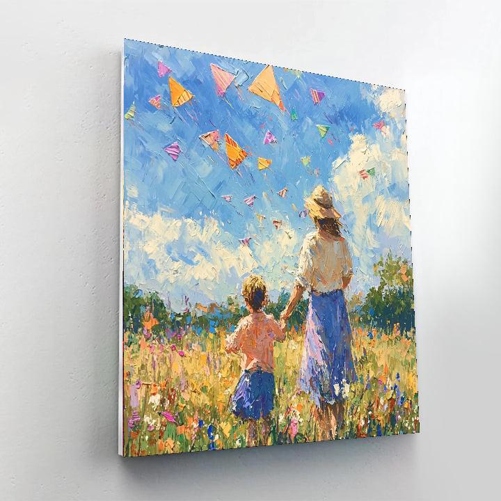 An Afternoon Of Joy Number Painting